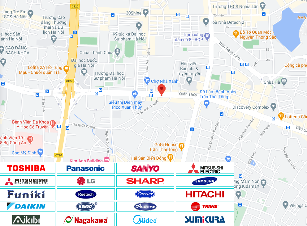 Bảo Dưỡng Điều Hòa Tại Quận Cầu Giấy
