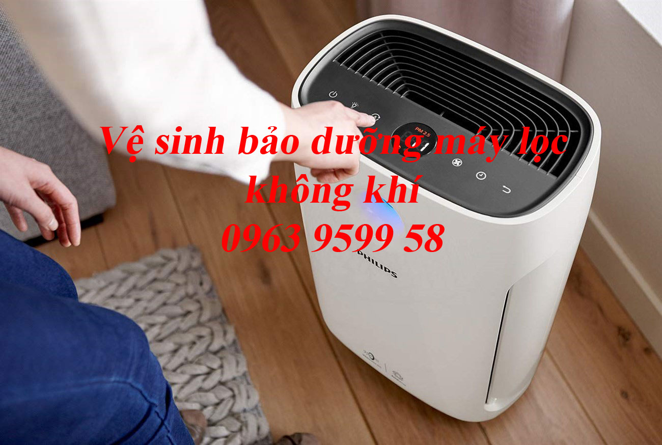 Vệ sinh bảo dưỡng máy lọc không khí