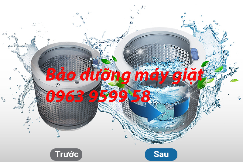 Bảo dưỡng máy giặt