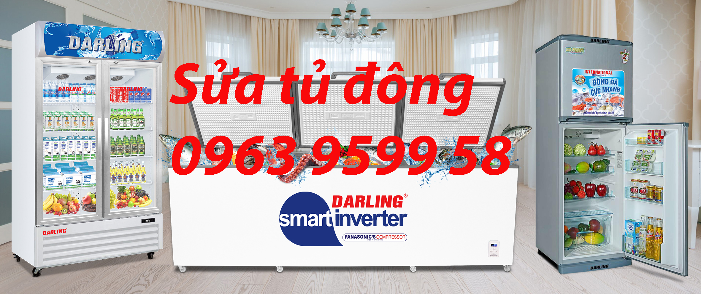 sửa tủ đông